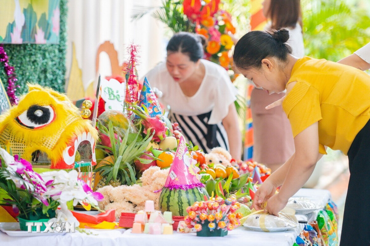 Tết Trung thu xưa: Khám phá mâm cỗ truyền thống của người Hà Nội