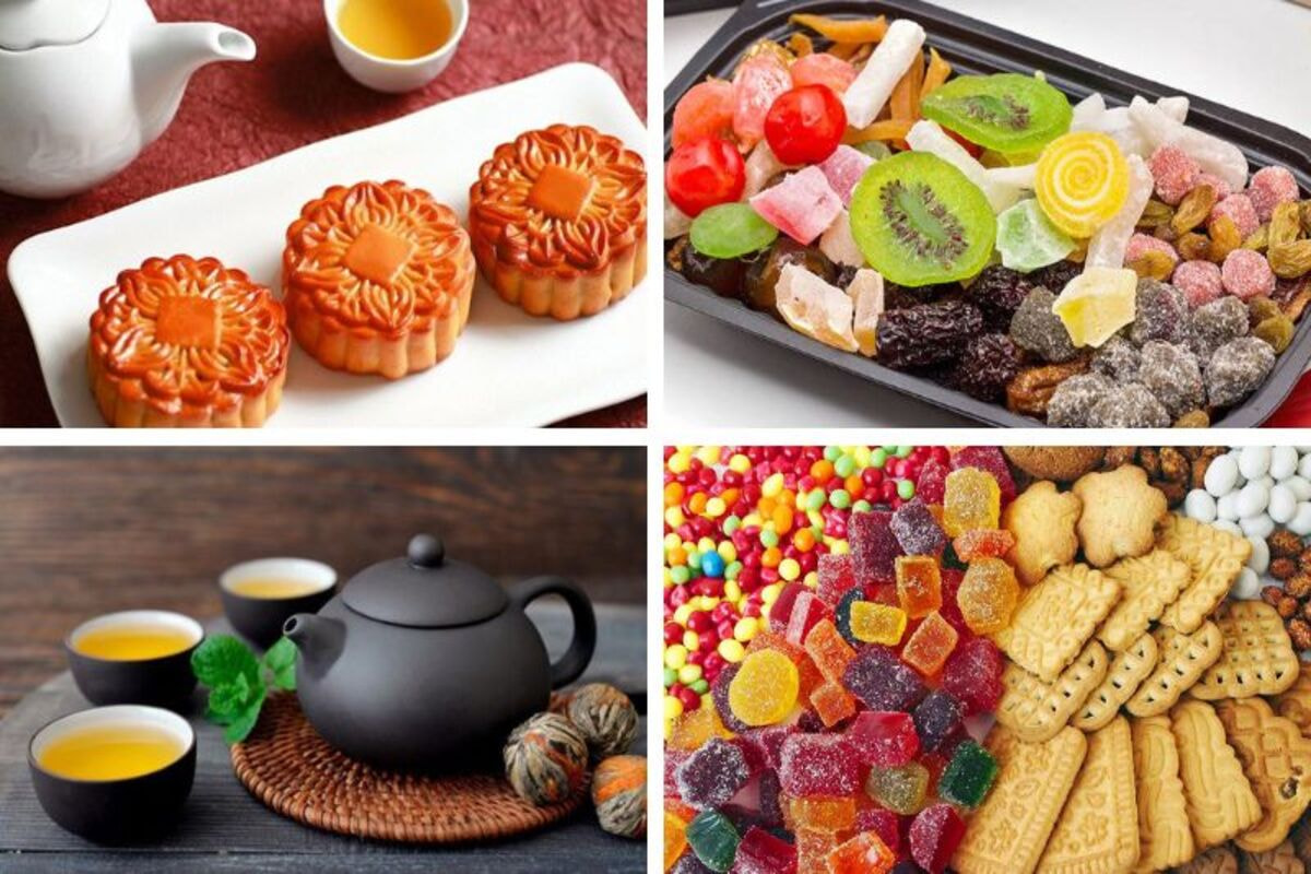 Cách trang trí mâm cỗ Trung thu bánh kẹo siêu xinh cho các bé