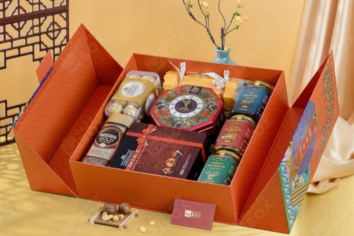 Quà Tết Doanh Nghiệp: Hộp Quà Tết Cao Cấp