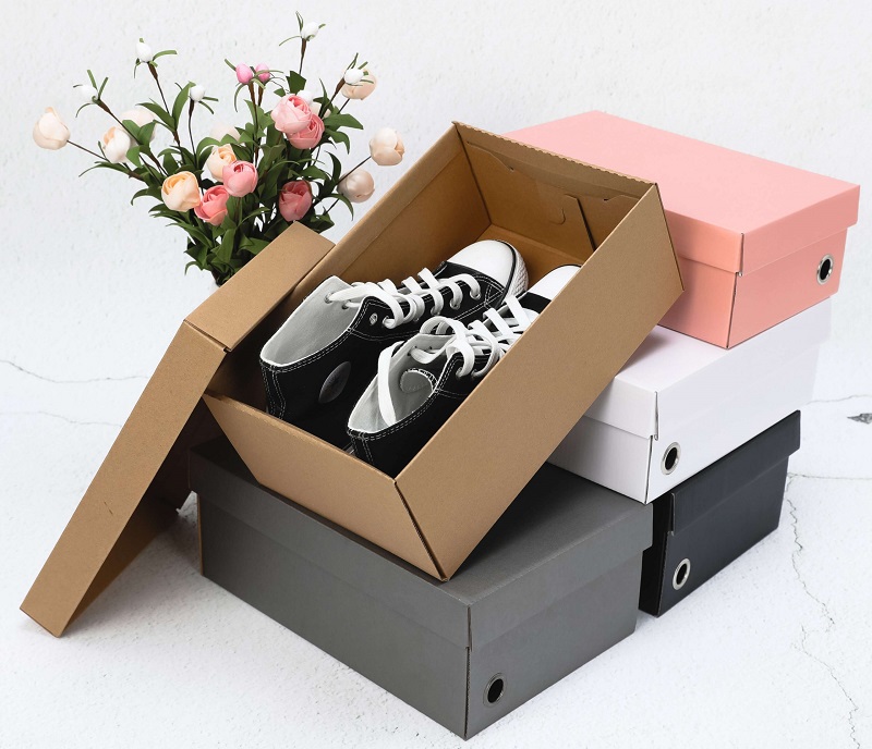 mua hộp carton đựng giày ở hà nội, hộp giấy đựng giày, thùng carton đựng giày
