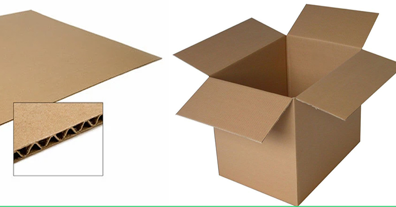 các lớp sóng thùng carton, sóng giấy thùng carton, sóng trong thùng carton