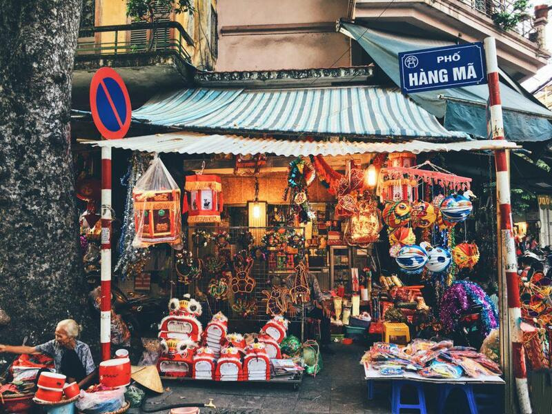 Phố đèn lồng Hàng Mã