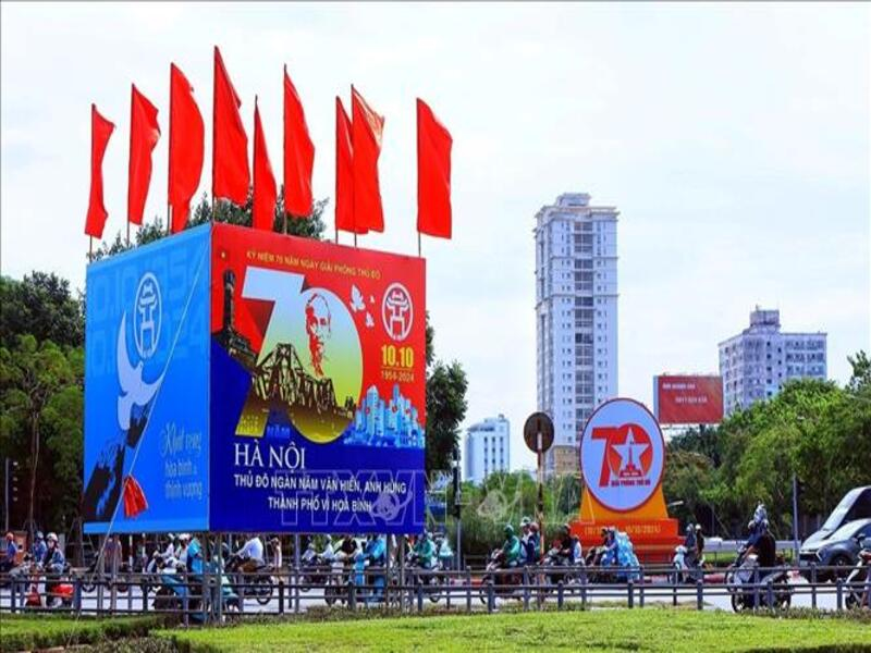 Một Hà Nội mạnh mẽ sau 70 năm giải phóng 