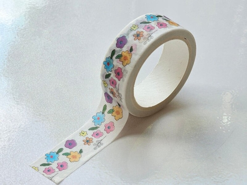 Băng dính dán tường siêu chắc: Treo đồ không cần khoan 10 Băng dính giấy/Washi
