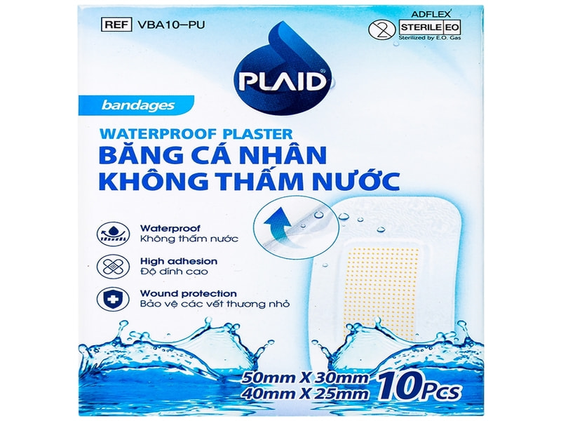 Băng keo cá nhân là gì? Cấu tạo chi tiết cần biết 11 Băng keo chống nước