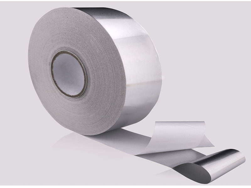 Băng dính bạc - Tổng quan và ứng dụng chuyên sâu 8 Cấu tạo 3 lớp của băng dính bạc gồm màng nhôm, keo acrylic và lớp giấy lót.